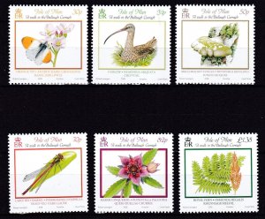 Isle of Man, Fauna, Birds, Insects, Plants MNH / 2008
