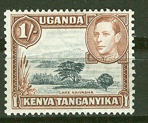 Kenya Uganda # 80 King George VI -  1sh  (1)  Mint NH