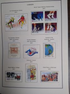 collection on pages Canada 2001-2 CN: CV $55