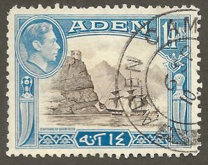Aden (1939) - Scott # 23a,    Used