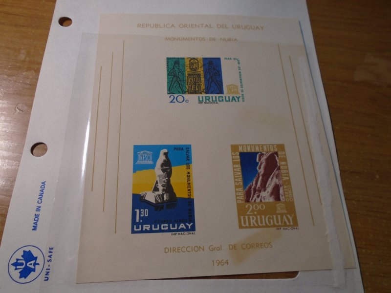 Uruguay  #  C267a  MNH  imperf