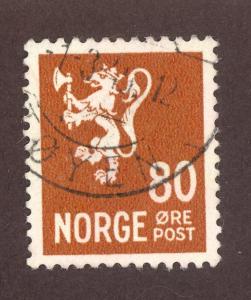 Norway  SC# 202A   Used