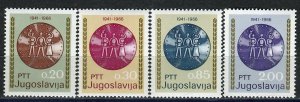 1179 - Yugoslavia 1966 - National Revolution - MNH Set