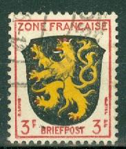 Germany - Allied Occupation - French Zone - Scott 4N2