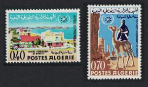 Algeria Camel International Tourist Year 2v SG#484-485