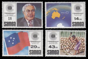 Samoa 587 - 590 MNH