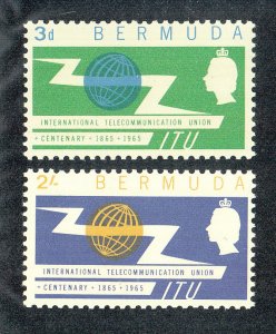 Bermuda Scott #196-197 MNH