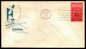 Scott 979 3 Cents Turners House Of Farnam FDC Unaddressed Planty 979-5