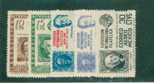 Mexico 826-7 C167-9 MNH CV$ 4.60 BIN$ 2.75