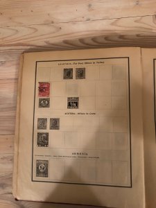 Modern Stamp Album Circa 1921