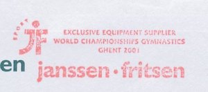 Meter top cut Netherlands 2004 World Championships Gymnastics Ghent 2001