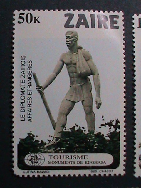 ​ZAIRE-1980 SC# 1115-20-WORLD FAMOUS KINSHASA MONUMENTS -MNH SET VERY FINE