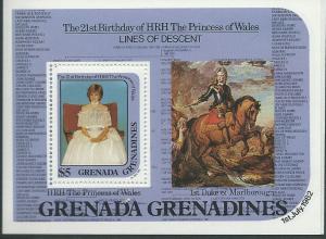 Grenada -Grenadines #491 Souvenir Sheet   (MNH) CV $7.00