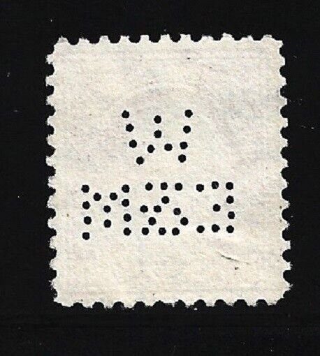 US Stamps-Scott # 421/A148-50c-Canc/NH-NG-1914-Perfin 