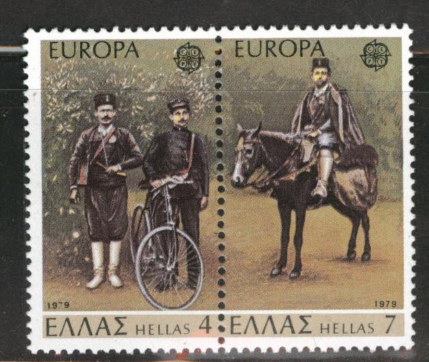 GREECE Scott 1293-1294 = 1269-4a MNH** 1979 Europa pair