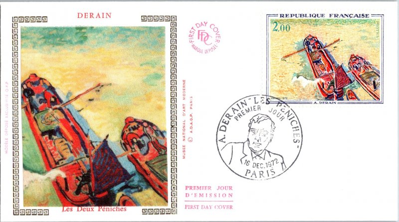 France, Worldwide First Day Cover, Art