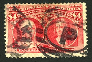 U.S. #244 USED