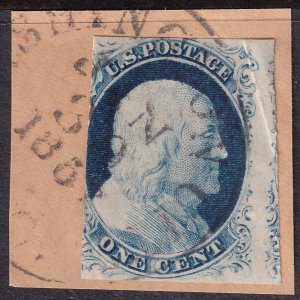 470 8c Franklin, Used [15] **ANY 5=**  United States, General Issue Stamp  / HipStamp