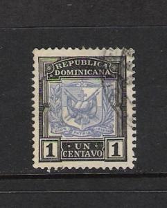 DOMINICAN REP. DOMINICANA 124 VFU ARMS Q195