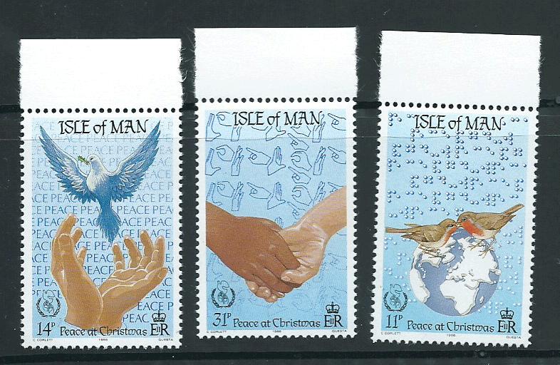 Isle of Man MUH SG 331 - 333 Margin copy