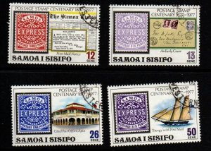 SAMOA SG488 1977 STAMP CENTENARY USED