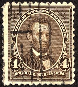U.S. #254 Used