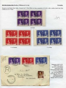 Grenada 1937 Coronation Page