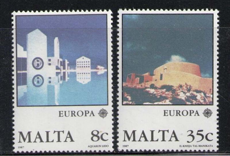 MALTA 1987 MNH SC.694/695 CEPT