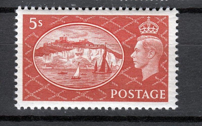 J26922 1951 great britain mlh #287 king sports wmk 259