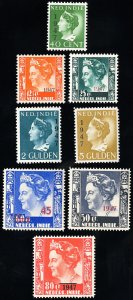 Dutch Indies Stamps # 271-8 MNH VF