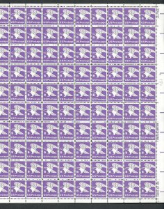 1818 B EAGLE 18¢  ( FULL MINT SHEET ) 1981 MNH XF