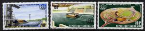 Gabon C166-8 MNH Architecture, Olympic Games