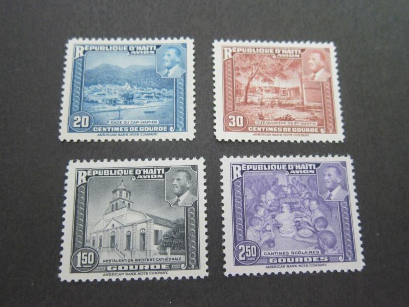 Haiti 1953 Sc C57-60,set MNH