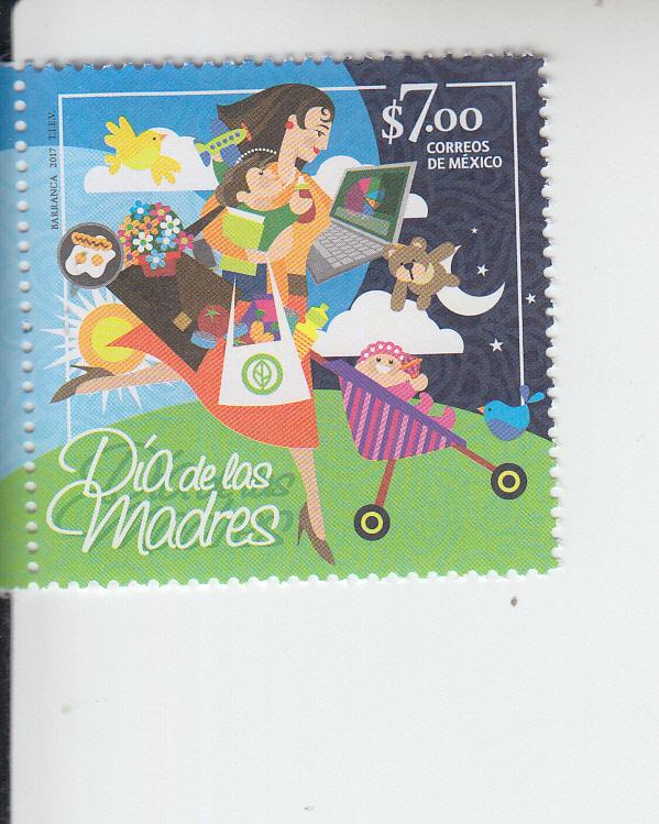 2017 Mexico Mothers Day (Scott 3052) mnh