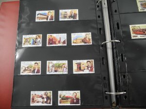 CUBA(2002-2008), Stamp Collection in stock pages(Kenmore binder)