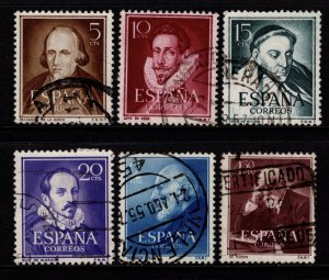 Spain 1950-53 Portraits, Set [Used]