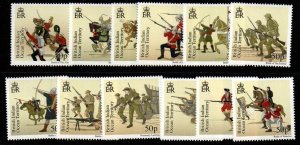 BRITISH INDIAN OCEAN TERR SG439/50 2010 GREAT BATTLES  MNH