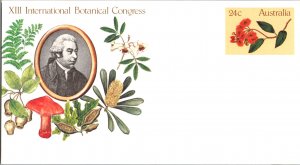 Australia, Worldwide Postal Stationary, Flowers