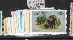 Uganda Animals SC 303a-16a MOG (2har) 