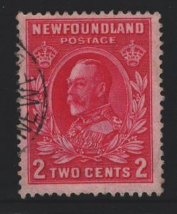 Newfoundland Sc#185 Used