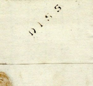 GB Norfolk Cover *DISS* Straight-Line Handstamp Wymondham EL 1831{samwells}MZ261