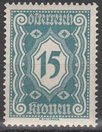 Austria #J115 F-VF Unused (S363)