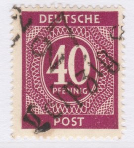 Germany 1948 Local Stamp Overprinted LEIPZIG 40pf MNH** A27P36F24240-