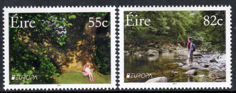 Ireland #1916-1917 MNH - Europa Forests (2011)