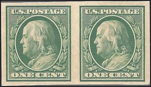 343 Mint,OG,NH... Pair... SCV $20.00