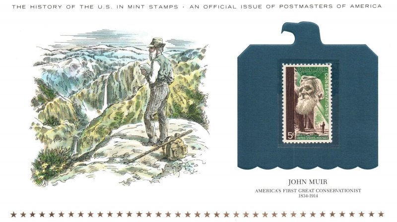 THE HISTORY OF THE U.S. IN MINT STAMPS JOHN MUIR