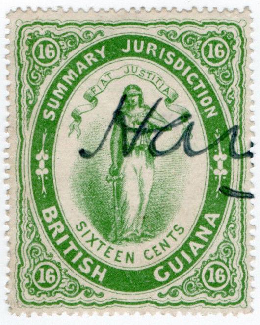 (I.B) British Guiana Revenue : Summary Jurisdiction 16c (1887)