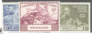 Swaziland, Scott #50,52-53, MH