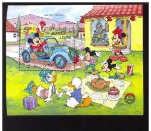 SIERRA LEONE SHEET DISNEY