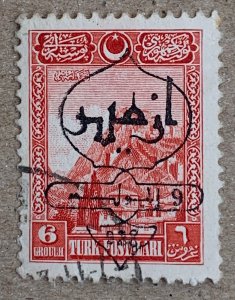 Turkey 1928 6k Second Izmir Fair, used. Scott 666, CV $2.40